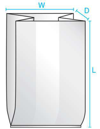 Gusseted Polyethylene Bags